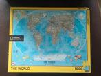 The world puzzel 1000 stuks compleet, bijzondere stukjes, Hobby en Vrije tijd, Denksport en Puzzels, Ophalen of Verzenden, 500 t/m 1500 stukjes