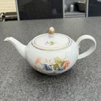Mooie theepot met bloemenmotief, Antiek en Kunst, Antiek | Servies los, Ophalen of Verzenden