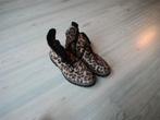 Panter print dames schoen, Ophalen, Zo goed als nieuw, Bruin, Sneakers of Gympen