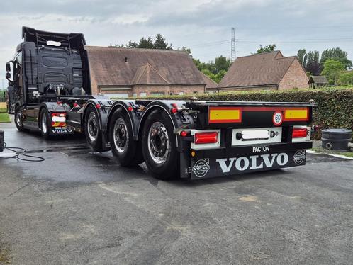 container chassis pacton, Auto's, Vrachtwagens, Particulier, ABS, LED verlichting, Mistlampen, Aanhangers en Opleggers, Zwart