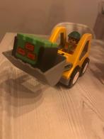 Playmobil 1.2.3 Graafmachine met Werkman, Ophalen of Verzenden, Zo goed als nieuw