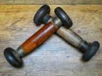 2 Halters / Dumbells Sandow's patent 2 Eugen Sandow ca. 1890, Antiek en Kunst, Ophalen of Verzenden