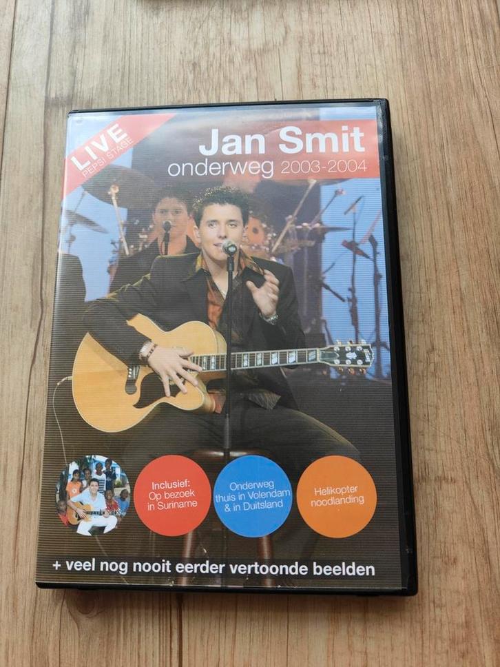 Jan Smit Onderweg 2003-2004 DVD, Cd's en Dvd's, Dvd's | Muziek en Concerten, Zo goed als nieuw, Muziek en Concerten, Boxset, Alle leeftijden