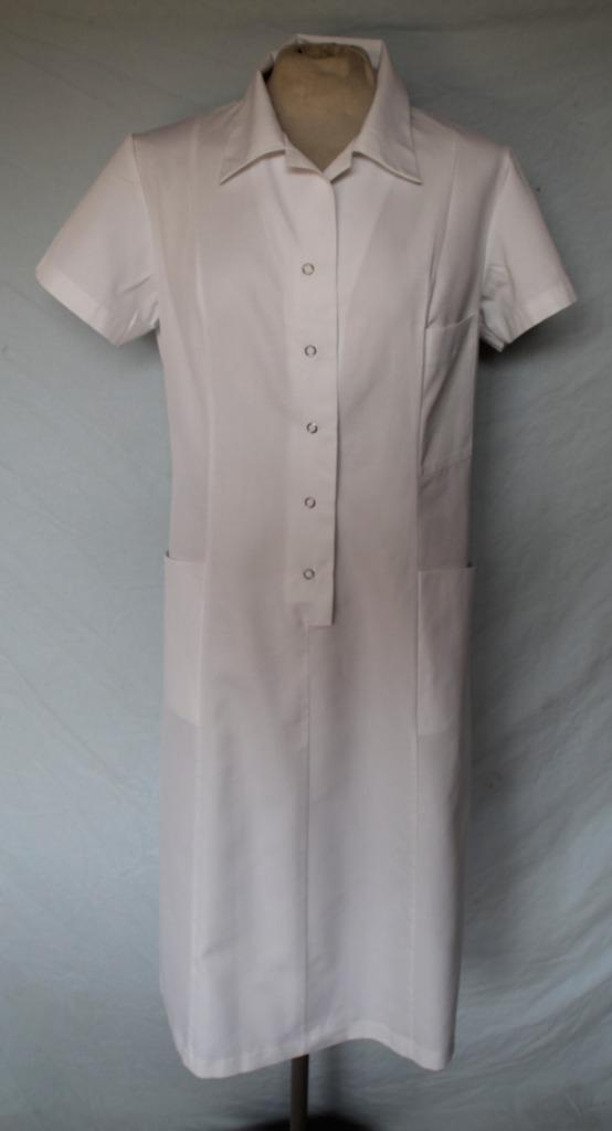 Zuster tuniek, spierwit,korte mouwen, mt. 40, Kleding | Dames, Carnavalskleding en Feestkleding, Zo goed als nieuw, Kleding, Carnaval