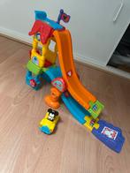 V tech zoef zoef dieren toet toet auto mickey mouse racebaan, Ophalen of Verzenden, Zo goed als nieuw, Jongen of Meisje