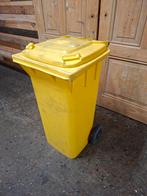Gele Afvalcontainer - Gebruikt 120 liter, Ophalen, Kunststof, Gebruikt, 40 liter of meer
