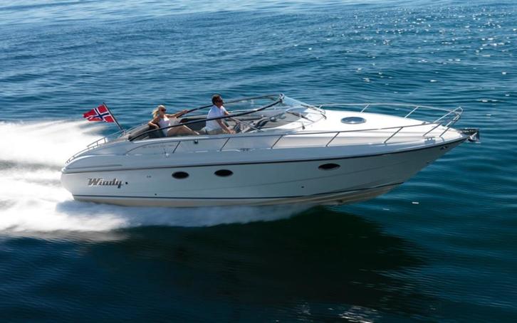 Windy 32 Grand Tornado 2007 2x Volvo Penta 5.0GXI V8, Watersport en Boten, Motorboten en Motorjachten, Gebruikt, Polyester, 9 tot 12 meter