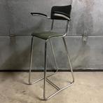 OPRUIMING jaren 50 60 chroombuis Gispen kinder kappersstoel, Huis en Inrichting, Stoelen, Gebruikt, Overige kleuren, De Wit Schiedam