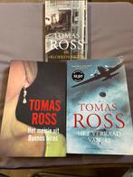 Tomas Ross - 3 Boeken, Boeken, Thrillers, Ophalen of Verzenden, Gelezen, Nederland