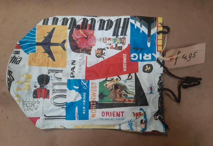 Vintage Zwemtasje jaren zeventig of tachtig, Antiek en Kunst, Kunst | Overige Kunst, Ophalen of Verzenden