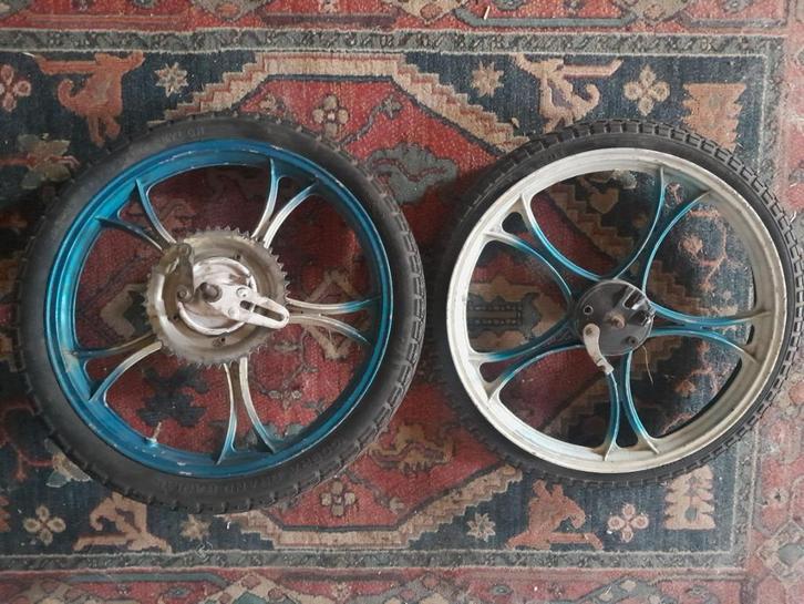 Puch Maxi Mozzi wielenset, Fietsen en Brommers, Brommeronderdelen | Puch, Gebruikt, Ophalen