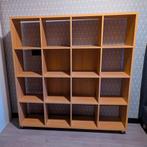 IKEA KALLAX kast met wieltjes, Ophalen, Met plank(en), Gebruikt, 100 tot 150 cm