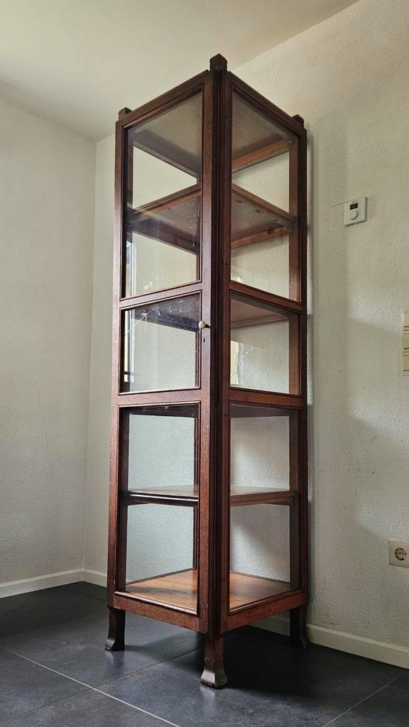 Antique wunderkammer cabinet vitrinekast antiek, Huis en Inrichting, Kasten | Overige, Gebruikt, Ophalen