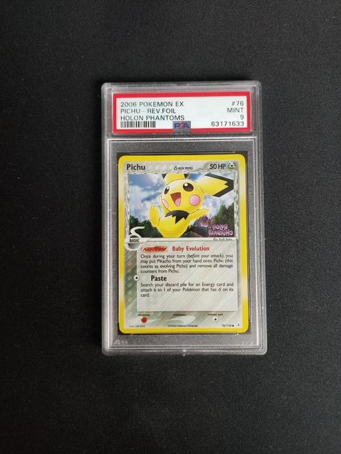 Pichu Reverse Holo #76, Hobby en Vrije tijd, Verzamelkaartspellen | Pokémon, Nieuw, Losse kaart, Ophalen of Verzenden
