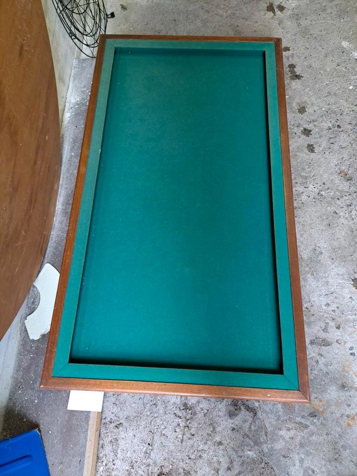 Tafelbiljart - Klein formaat, Huis en Inrichting, Tafelonderdelen, Gebruikt, Tafelblad, 50 tot 100 cm, 50 tot 100 cm, Rechthoekig
