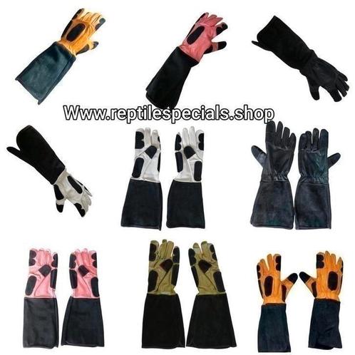 17.  Reptile Specials Leren Handschoenen, gloves, Dieren en Toebehoren, Reptielen en Amfibieën | Toebehoren, Nieuw, Overige typen