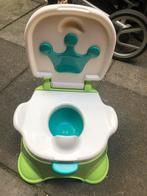 Groen kinderpotje met kroon, Kinderen en Baby's, Overige merken, Gebruikt, Overige typen, Ophalen of Verzenden