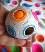 Magic Ball Cubidi~Vlinder~Set~Bloem Fidget toys, Ophalen of Verzenden, Zo goed als nieuw