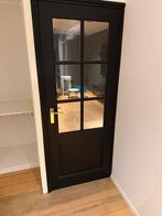 3 Massief houten stompe deuren, Doe-het-zelf en Verbouw, Deuren en Horren, Ophalen, Gebruikt, 80 tot 100 cm, Binnendeur