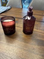 Geurkaars + handzeep, Huis en Inrichting, Woonaccessoires | Kandelaars en Kaarsen, Ophalen of Verzenden, Nieuw, Overige materialen