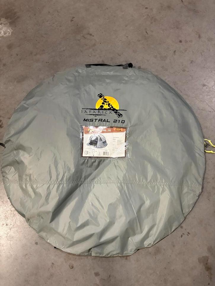 Tentenpakket: 2 Pop-up, Nomad & Safarica, Caravans en Kamperen, Tenten, tot en met 3, Gebruikt, Ophalen