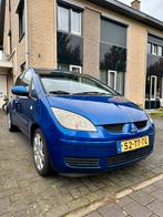 Mitsubishi Colt 1.5 CZ5 2007 Blauw Airco nieuwe APK NAP, Auto's, Voorwielaandrijving, 970 kg, Stof, Zwart