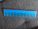 Grote Blauwe Haarkam 💥 Sebastian 💥 19 cm, Ophalen of Verzenden, Zo goed als nieuw