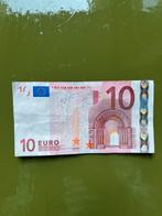 10 euro biljet 2002 met handtekening J.-C. Trichet, Postzegels en Munten, Bankbiljetten | Europa | Eurobiljetten, Ophalen of Verzenden