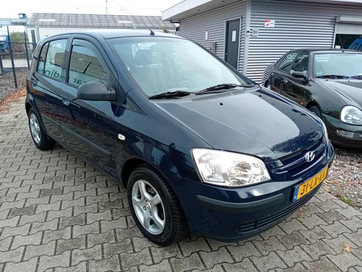 Hyundai Getz 1.3 5 DEURS BJ2003 APK 05-2026 TREKHAAK, Auto's, Hyundai, Bedrijf, Getz, Airbags, Centrale vergrendeling, Elektrische buitenspiegels