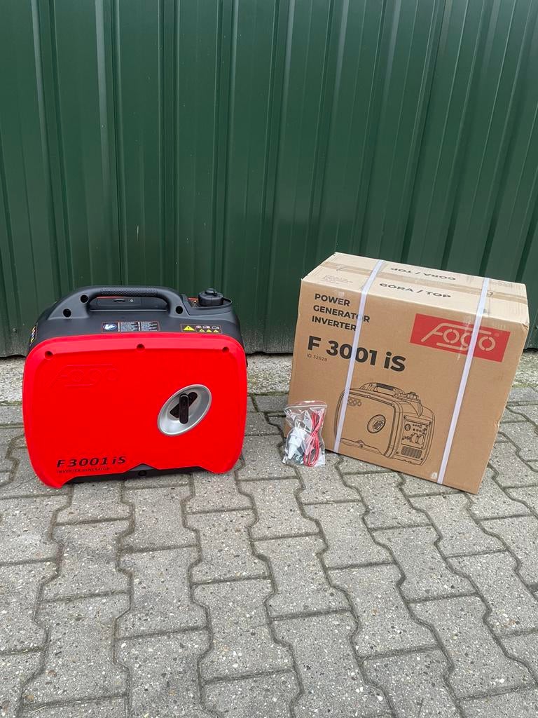 F3001IS inverter aggregaat/generator, Doe-het-zelf en Verbouw, Aggregaten, Benzine, Nieuw, Ophalen of Verzenden, Geluidgedempt