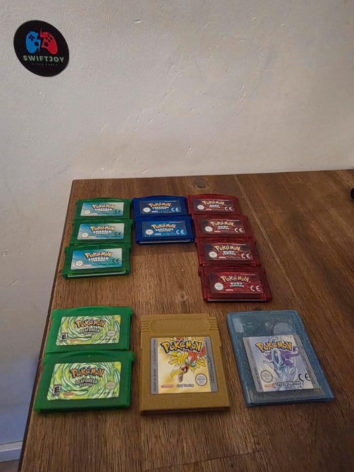 Pokémon Cartridges - Diverse Generaties!, Spelcomputers en Games, Games | Overige, Gebruikt, Role Playing Game (Rpg), 1 speler