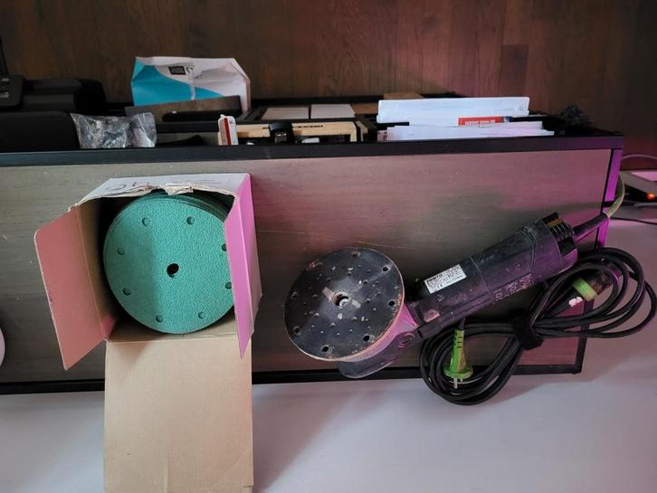 festool rotex 150, Doe-het-zelf en Verbouw, Gereedschap | Schuurmachines, Gebruikt, Excentrische schuurmachine, Minder dan 600 watt