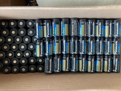 Te Koop : Panasonic Lithium CR123A batterijen, Audio, Tv en Foto, Accu's en Batterijen, Nieuw, Ophalen of Verzenden