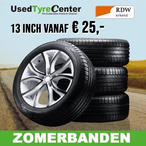 13 inch zomerbanden incl. Montage + Balanceren vanaf € 25,-, Auto-onderdelen, Banden en Velgen, Band(en), Zomerbanden, 13 inch