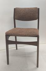 Set van drie eetkamerstoelen., Drie, Vintage/midcentury, Stof, Zo goed als nieuw