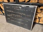 Vintage Tekstbord + Letters Jaren 80 Frietkot Mancave, Ophalen, Gebruikt