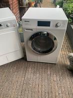 Te koop Miele TwinDos wasmachine + droger, 8 tot 10 kg, Ophalen of Verzenden, Voorlader, 85 tot 90 cm