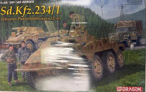 Coelianmodels, Dragon 6298, Sd.Kfz. 234/1, 1/35, € 69,99, Hobby en Vrije tijd, Modelbouw | Auto's en Voertuigen, Nieuw, Tank, 1:32 tot 1:50