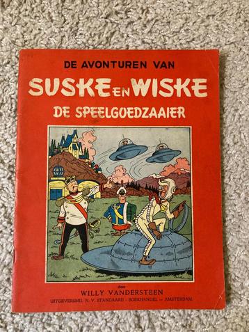 Suske en Wiske - Nr. 13 - De Speelgoedzaaier - 1958 - ZGAN beschikbaar voor biedingen