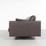 1x Montis Axel Bank 3-zits/190cm Bruin Leder - Slede RVS, Huis en Inrichting, Banken | Bankstellen, Niet ingevuld, 150 tot 200 cm