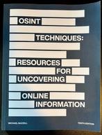 OSINT Technieken Boek - als nieuw, Vakgebied of Industrie, Michael Bazzell, Ophalen of Verzenden, Zo goed als nieuw