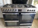 Belling vrijstaand gasfornuis met dubbele oven + grill – RVS, Witgoed en Apparatuur, Fornuizen, Ophalen, Gebruikt, 60 cm of meer