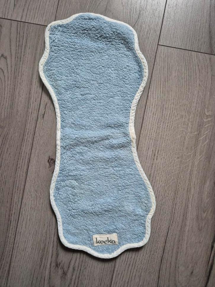 Koeka spuugdoek - extra lang, Kinderen en Baby's, Babyvoeding en Toebehoren, Zo goed als nieuw, Overige typen, Ophalen of Verzenden