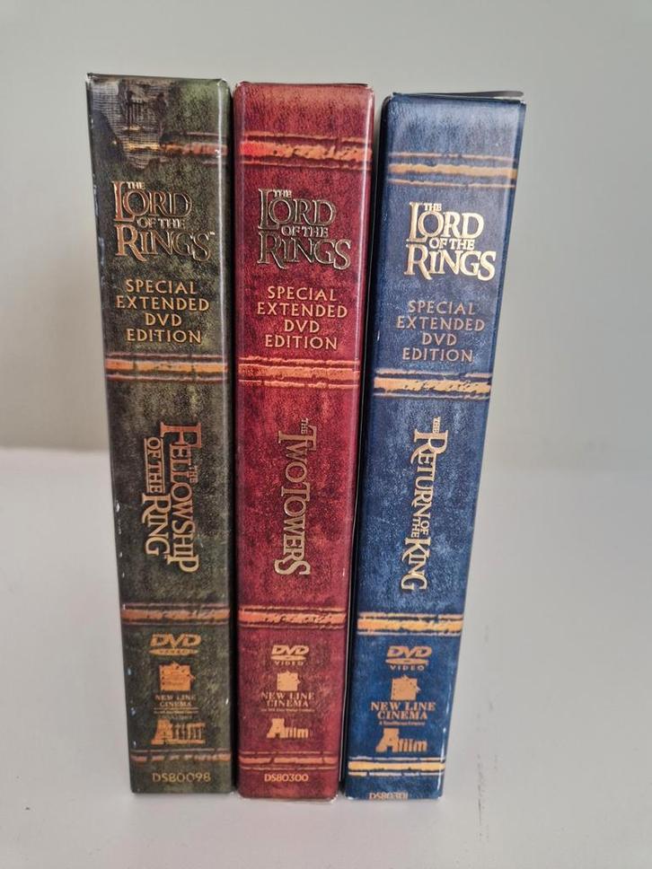 Lord of the Rings Extended DVD Boxset, Cd's en Dvd's, Dvd's | Science Fiction en Fantasy, Zo goed als nieuw, Fantasy, Boxset, Vanaf 12 jaar