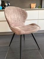 6x moderne eetkamerstoel taupe, Huis en Inrichting, Stoelen, Ophalen, Overige kleuren, Zo goed als nieuw, Vijf, Zes of meer stoelen