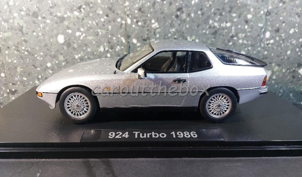 Porsche 924 Turbo 1986 grijs 1/18 KKscale kk044, Hobby en Vrije tijd, Modelauto's | 1:18, Verzenden, Nieuw, Auto, Overige merken