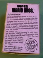Selecta Nintedo Super Mario Bros kwartet 1991 kwartetspel, Ophalen of Verzenden, Gebruikt, Kwartet(ten)
