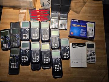 16x Rekenmachine voornamelijk Grafische Texas instruments beschikbaar voor biedingen