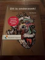 Dit is onderzoek! Handleiding, Verzenden, Zo goed als nieuw, HBO