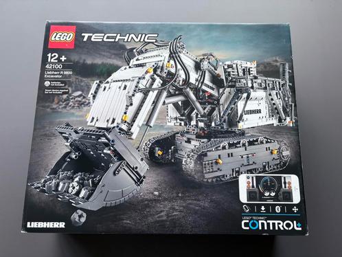 Lego Technic 42100 Liebherr graafmachine R9800, Kinderen en Baby's, Speelgoed | Duplo en Lego, Zo goed als nieuw, Lego, Complete set